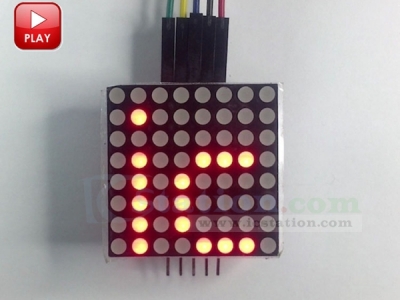 MAX7219 Dot Matrix Display LED Matrix Display Module for Arduino MCU Control