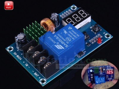 XH-M604 Charge Control Module DC 6-60V Battery Protection Board Controller for Lithium/Lead-acid Battery Solar Panel