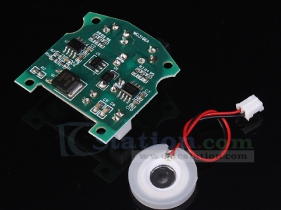 D16mm 108KHz Ultrasonic Mist Maker Atomizer Transducer w/PCB DC 3-12V for Ceramic Humidifier