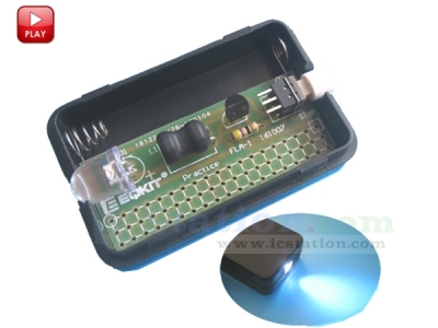 FLA-1 Simple DIY Flashlight Kit DIY Light Lamp Module 1.5V Mini Flashlight DIY Kits for Beginners