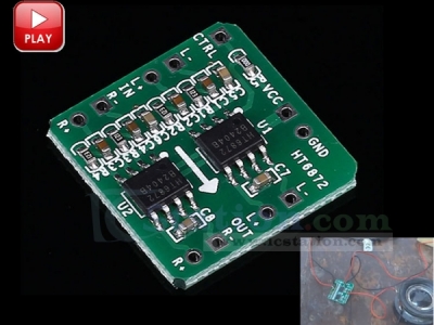 HT6872 2x3W Differential Power Amplifier Board Digital Class D Audio Power Amplifier Module 3.6-6.5V