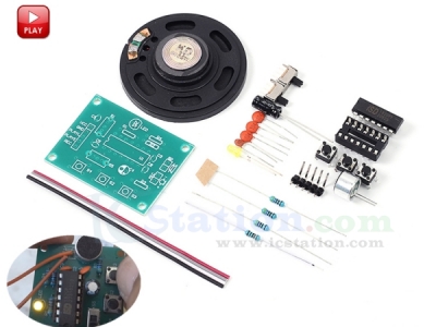 20S 20secs Voice Sound Module Sound Recorder Recording Module Kit ISD1820P DIY Kits DC 3-5V