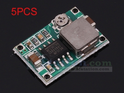 5PCS LM259 Mini-360 DC to DC 4.75V-23V to 1V-17V Buck Converter Step Down Power Supply Module 340KHz