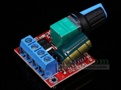 4.5-35V 90W PWM DC Motor Speed Control Regulator Module 5A Switch Controller Regulator LED Dimmer Board 20KHz