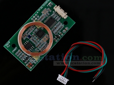 Dual Frequency RFID Reader Writer Wireless Module UART 13.56MHz 125KHz for IC/ID Card