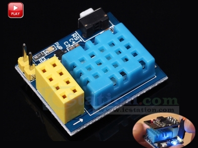 DHT11 Temperature Module and Humidity Shiled Board Temp Sensor Module for ESP8266 ESP-01/ ESP-01S