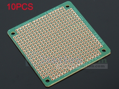 10PCS 6*6cm Green Universal Board Single Side Experiment Board Prototype DIY PCB Board