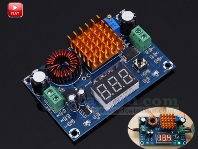 XH-M411 DC to DC Digital Step Up Boost Converter Power Supply Module Voltage Regulator DC 3V-35V to 5V-45V