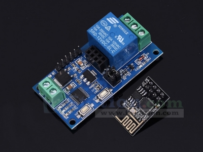 ESP8266 WiFi 12V 1 Channel Relay Module IOT Smart Home Remote Control Switch Android Phone APP Control Transmission Distance 100M