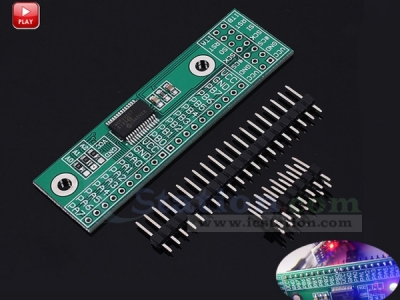 SPI Interface Converter PinBoard 16Bit I/O Extension Board Module MCP23S17-E/SS for Arduino