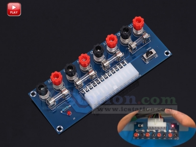 24Pin XH-M229 Desktop PC Power Output ATX Transfer Board Supply Power Output Connection Module