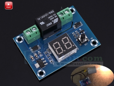 XH-M662 DC12V Digital Timer Switch Countdown Timer Module 5-60min or 1-24hours Automatic Controller