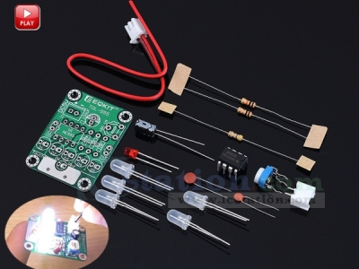 TDL-555 Touch Delay Switch LED Light DIY Kit Electronics Experimental DIY Electronic Soldering Practice