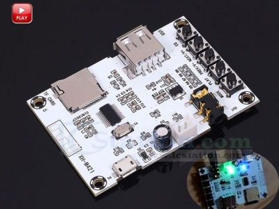 Digital Audio Amplifier MP3 Bluetooth-compatible Decoder Board USB TF Card Wirless Amplifier Module