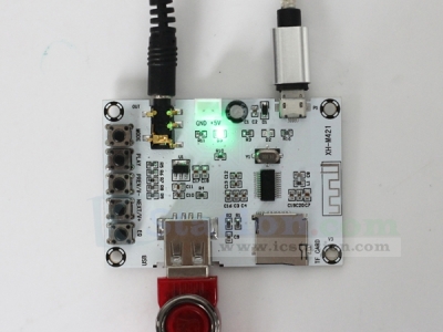 Bluetooth Audio Receiver Board Lossless MP3 Decoder Module USB TF Card 