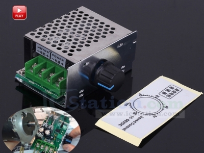 PWM DC Motor Speed Controller Regulator Switch Potentiometer Module DC 10V-60V 12V 24V 36V 48V 20A