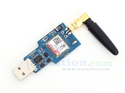 USB to GSM Serial GPRS SIM800C Module Wireless Bluetooth-compatible Board Sim900a Computer Control Calling with Antenna