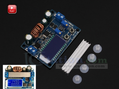 Adjustable Step Up Step Down Power Supply Module Boost Buck Converter LCD Display Voltage Regulator