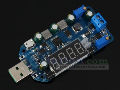 DC-DC 15W Adjustable USB Step Up Step Down Power Supply Module Buck Boost Voltage Converter 5V to 3.3V 9V 12V 30V