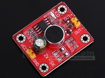 Voice Delay Driver Module DC 3V-9V 1.5A 10s Intelligent Control for Motor Lamp Sound Sensor