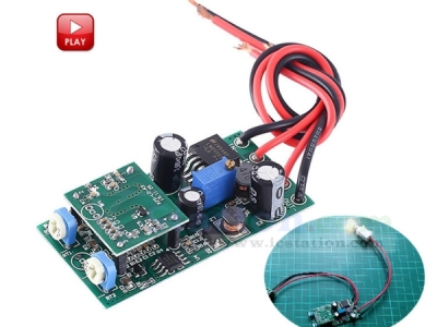 DC 36V to 12V Microwave Radar Sensor Module Human body Induction Switch Delay Time Sensing Distance Voltage Adjustable Switch Controller