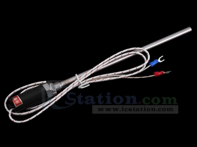 Type-K Thermocouple Temperature Sensor 1 Meters 600℃ Oven Temperature Detector