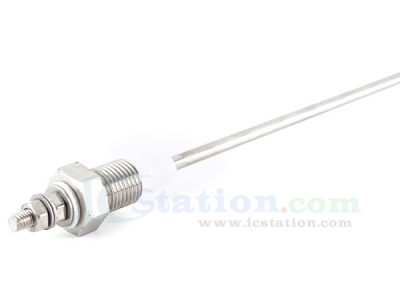 G1/4 Standard 304 Stainless Steel Liquid Level Electrode Boiler Boiling Water Level Sensor Probe Electrode Rod