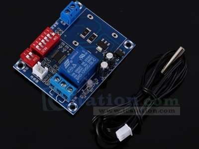 XH-W1705 Adjustable Temperature Controller DC 12V NTC 10K Sensor -25-100℃ Switch Control