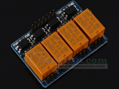 5V 4-Channel Relay Module with Optocoupler High Level Triger for Arduino