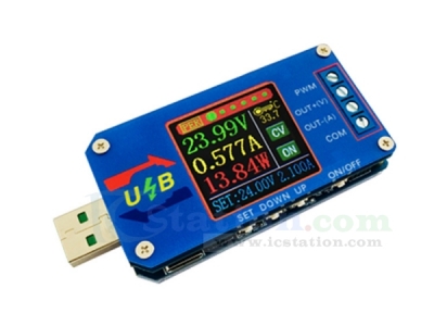 5V USB Multi-function Meter LCD Voltmeter Ammeter Battery Capacity Tester Power Tester Temperature Display