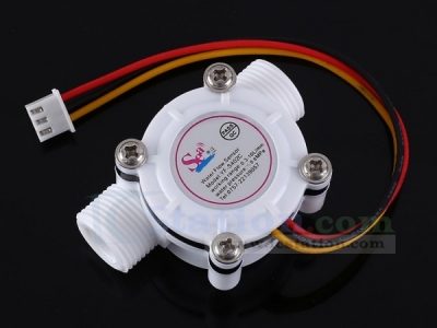 YF-S402C DC 5V 12V 3/8inch G3/8 Water Flow Hall Sensor Switch Flowmeter Hall Sensor Counter 0.8MPa 10L/min