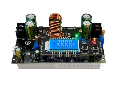 DC-DC 300W MPPT Boost Buck Voltage Converter, CVCC LCD Display Step UP/Down Power Supply Module Solar Charger