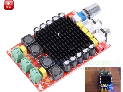 TDA7498 Class D 2x100W Dual Channel Audio Stereo Digital Amplifier Board Amplifier Module