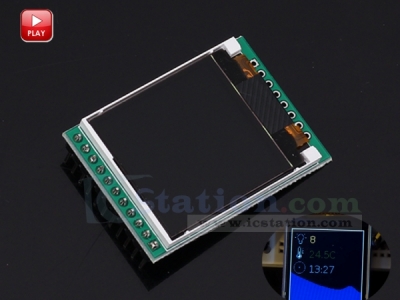 5V TFT 1.44-inch 128*128 Colorful LCD Screen ST7735 Driver Module Compatible with Arduino Replace 5110 LCD