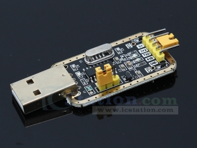 CH340G RS232 Update USB to TTL Module UART Port UFS-HWK STC Downloader Programmer