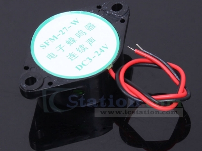 DC 3-24V 2 Wire Industrial Electronic Alarm Sound Buzzer SFM-27