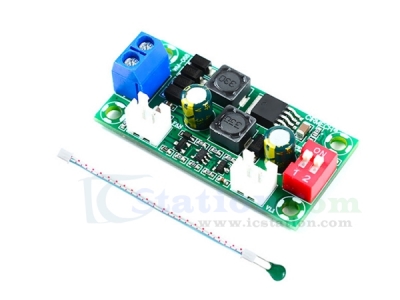 DC 5V Fan Speed Control Module, Automatic Temperature Controller NTC Sensor for 500mA Fan