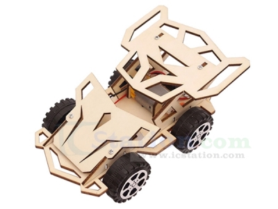 4WD Racing Car DIY Kits for Primary and Secondary School Students STEM Eduction, Hands-on Assembly Science Experiment Kits