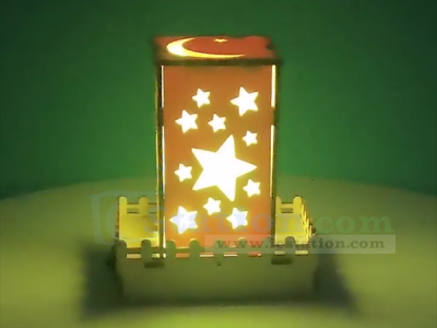 DIY Colorful Star-Shaped Light Handmade Science Experiment STEM Education Kits