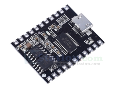 DC5V 5W Mono Voice Playback Module, 9-Channel Music Power Digital Amplifier 32Mbit Flash MP3 WAV UART Controller for Arduino