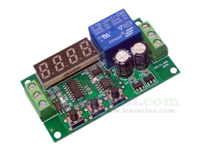 DC 12V Pulse Counter High Level Trigger Relay Module 0-10KHz Frequency Counter for Motor Speed Hall Sensor