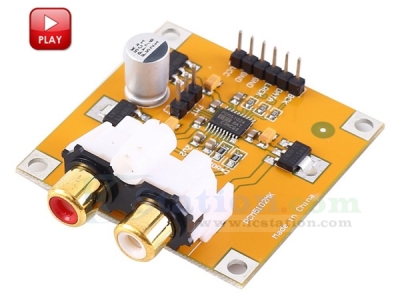 DC 5V PCM5102 DAC Decoder I2S Voice Playback Module for Raspberry Pi