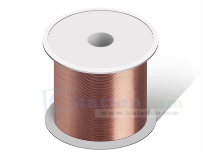 Enameled Copper Wire, 0.3mm×20m Magnet Winding Wire Transformer Insulated Copper Coil, Withstand Voltage 3000-5000V