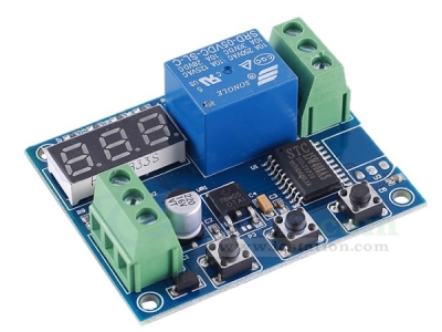 DC 12V Power-ON/OFF Trigger Delay Controller Module Adjustable Timer Cycle Delay Switch Module