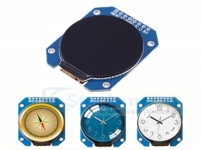 DC 3.3V 1.28inch TFT LCD Display Module Round RGB 240*240 GC9A01 Driver SPI Interface 240x240 Resolution