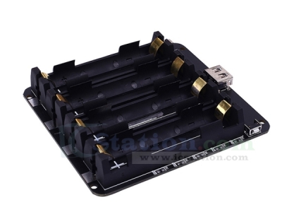 4 Channel 18650 Lithium Battery Holder V8 Mobile Power Expansion Board