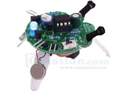 Photosensitive Mobile Robot Simulation Firefly Electronic DIY Kit