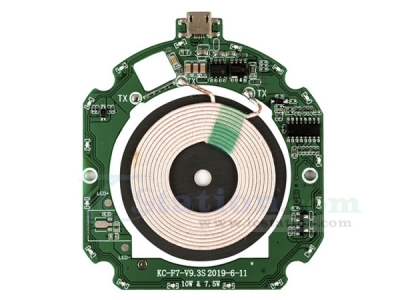 10W High-Power Wireless Charging Transmitter Module PCBA Circuit Board Wireless Charger Sensing Distance 8mm