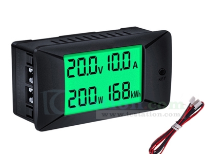 Digital Display Voltage Current Meter DC 0-300A/300V Power Electric Energy Consumption Tester