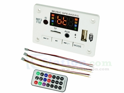 DC 5V MP3 Decoder Bluetooth-compatible Call Decoding Board TF Card Speaker